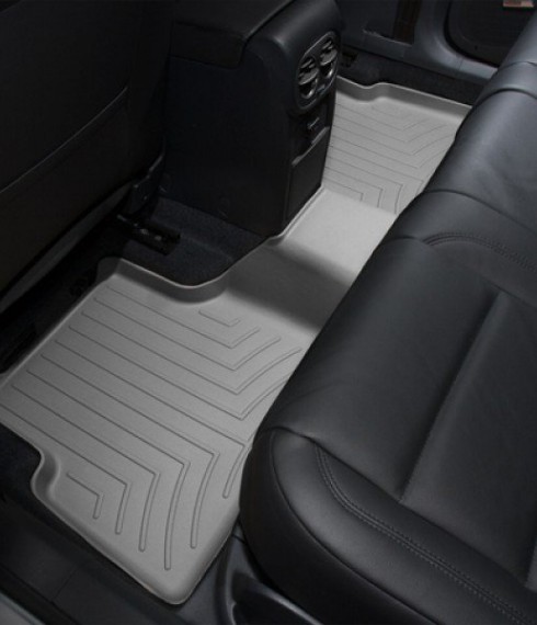 Ковры резиновые WeatherTech VW Tiguan 2007-2016  задний серый фото
