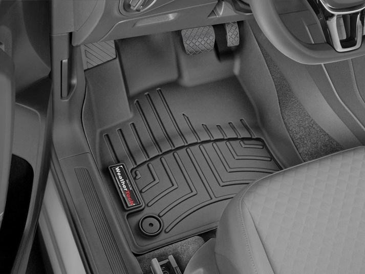Ковры резиновые WeatherTech Skoda Karoq 2017+ передние черные фото