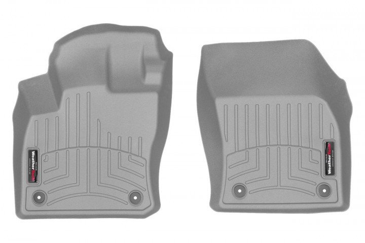Ковры резиновые WeatherTech VW Touran 2016+  передние серые фото