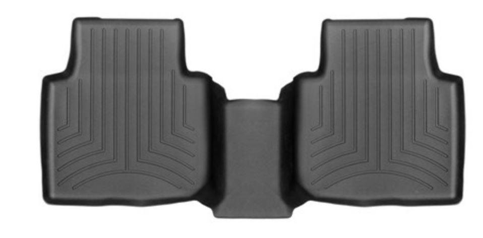 Ковры резиновые WeatherTech VW Tiguan Allspace 2017+  задний  черный фото