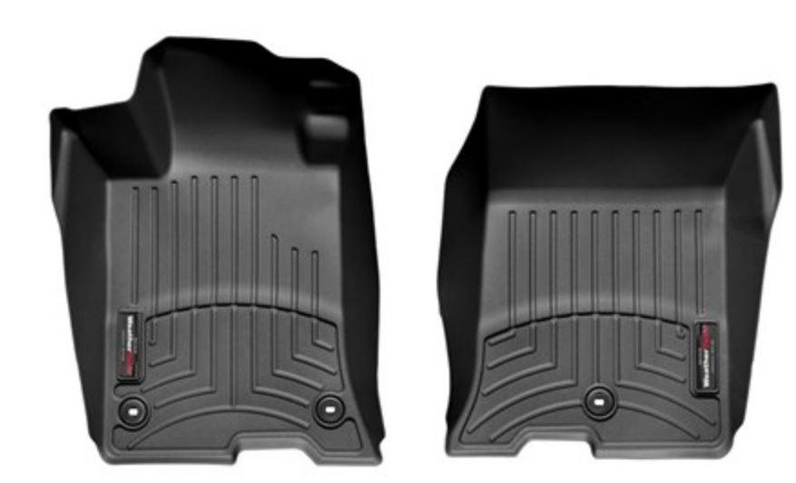 Ковры резиновые WeatherTech Acura TLX 2WD  2015+ передние черные фото