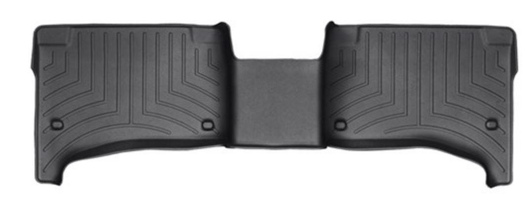 Ковры резиновые WeatherTech VW Touareg  2002-2010  задний черный фото