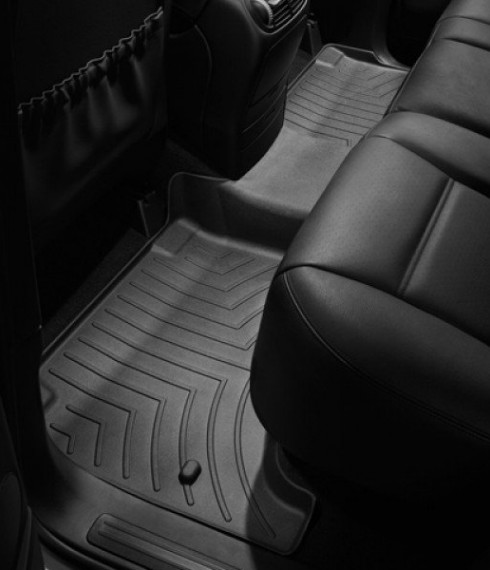 Ковры резиновые WeatherTech VW Touareg  2002-2010  задний черный фото