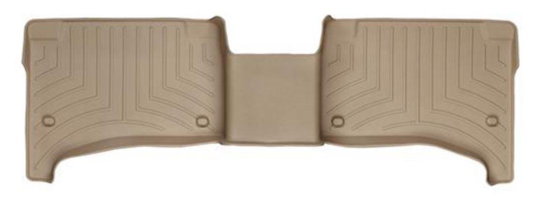 Ковры резиновые WeatherTech VW Touareg  2002-2010  задний бежевый фото