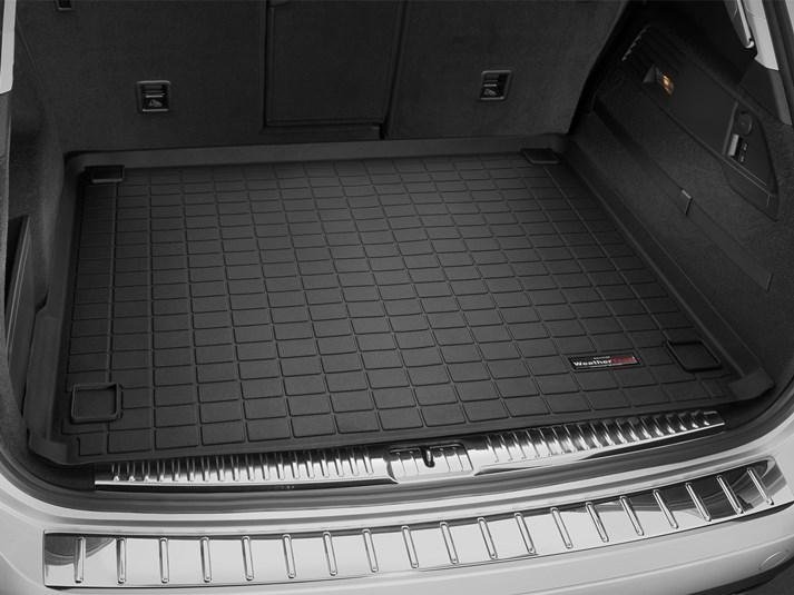 Ковры резиновые WeatherTech VW Touareg 2011-2018  в багажник черный фото