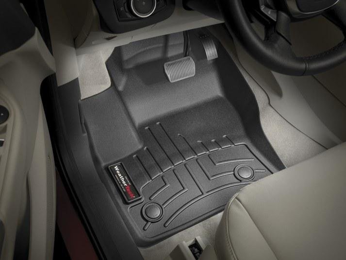 Ковры резиновые WeatherTech Ford Tourneo Connect 2013-2018  передние черные фото