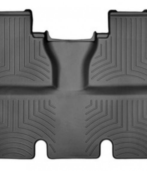 Ковры резиновые WeatherTech Toyota Tundra 2014+ ( CrewMax ) задние черные фото