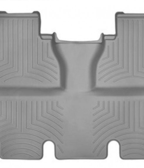 Ковры резиновые WeatherTech Toyota Tundra 2014+ ( CrewMax ) задние серые фото