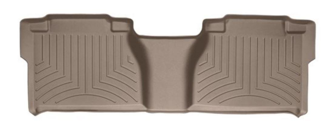 Ковры резиновые WeatherTech Toyota Tundra 2007-2013 ( Double Cab) задние бежевые фото