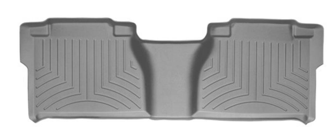 Ковры резиновые WeatherTech Toyota Tundra 2007-2013 ( Double Cab) задние серые фото