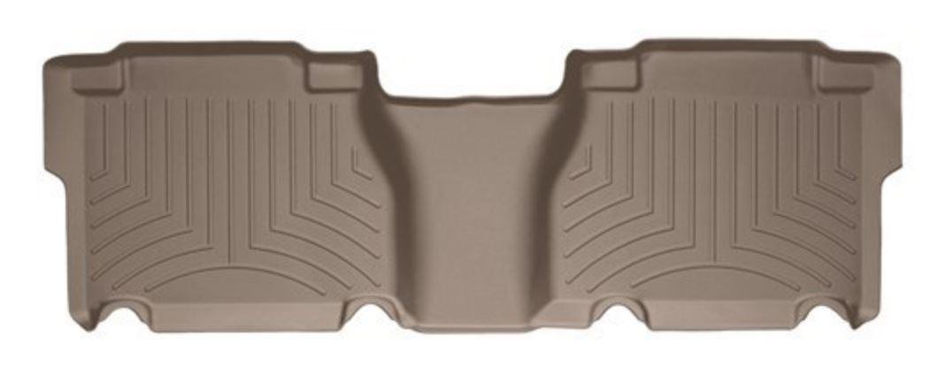 Ковры резиновые WeatherTech Toyota Tundra 2007-2013 ( CrewMax ) задние бежевые фото