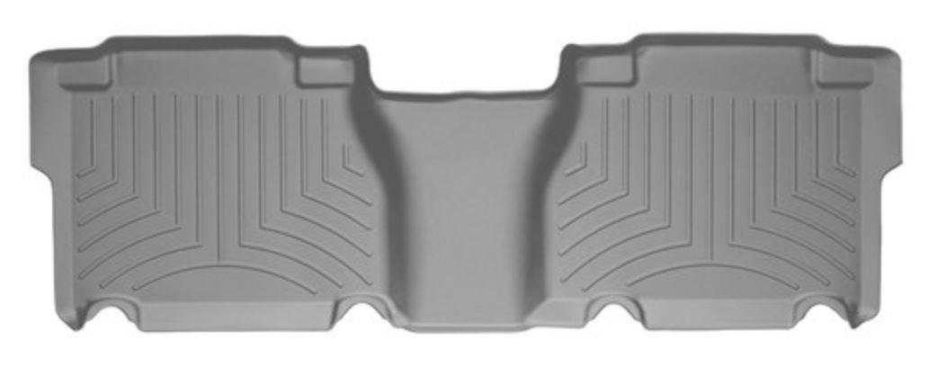 Ковры резиновые WeatherTech Toyota Tundra 2007-2013 ( CrewMax ) задние серые фото