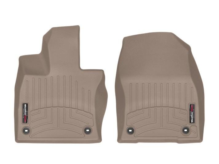 Ковры резиновые WeatherTech Lexus UX 2019+  передние бежевые фото