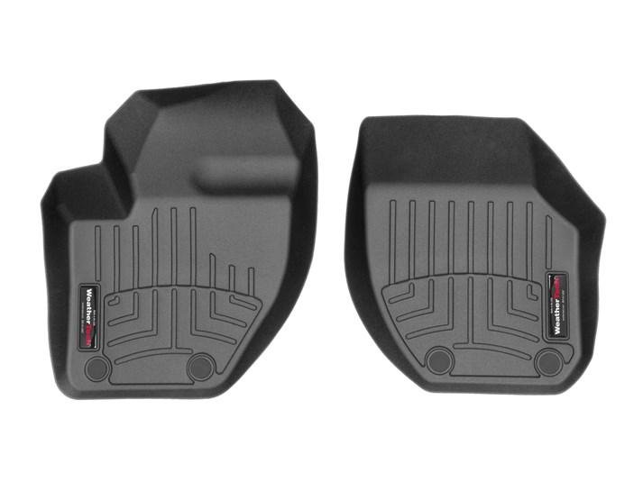Ковры резиновые WeatherTech Volvo V40 2012+ передние черные фото
