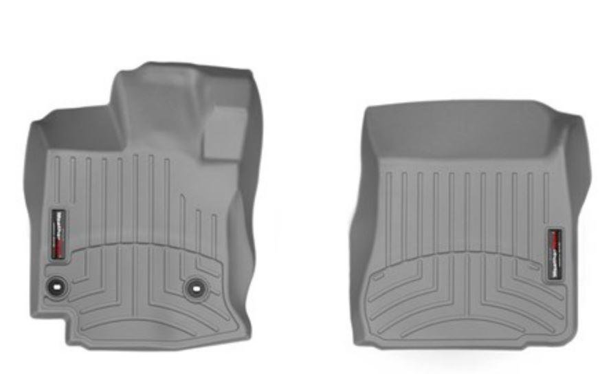 Ковры резиновые WeatherTech Toyota Venza 2013-2015 передние серые фото