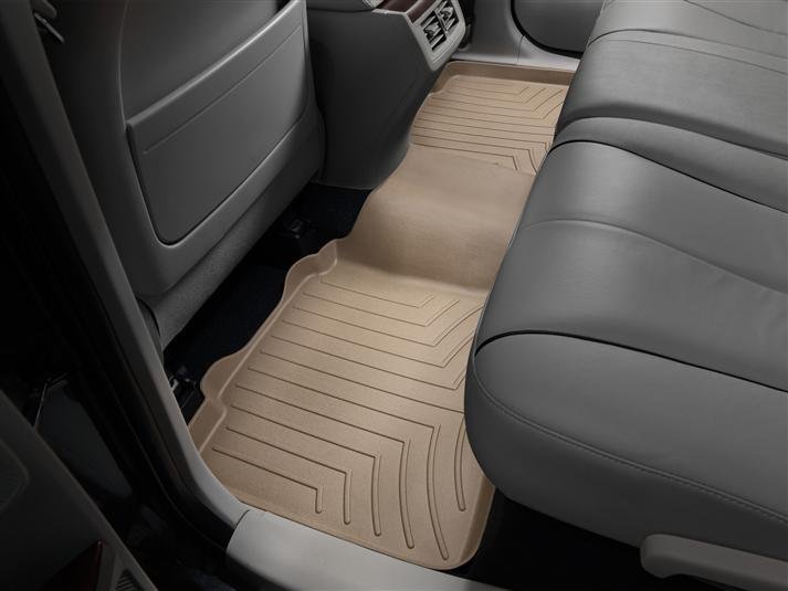 Ковры резиновые WeatherTech Toyota Venza 2009-2015 задний бежевый фото