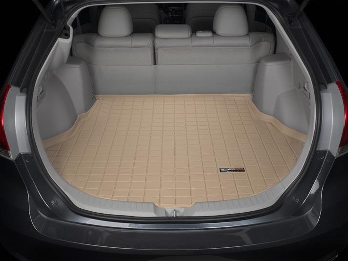 Ковры резиновые WeatherTech Toyota Venza 2009-2015 в багажник бежевый фото