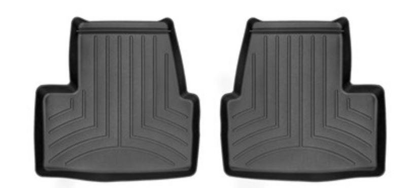 Ковры резиновые WeatherTech Chevrolet Volt 2016-2019  задние черные фото