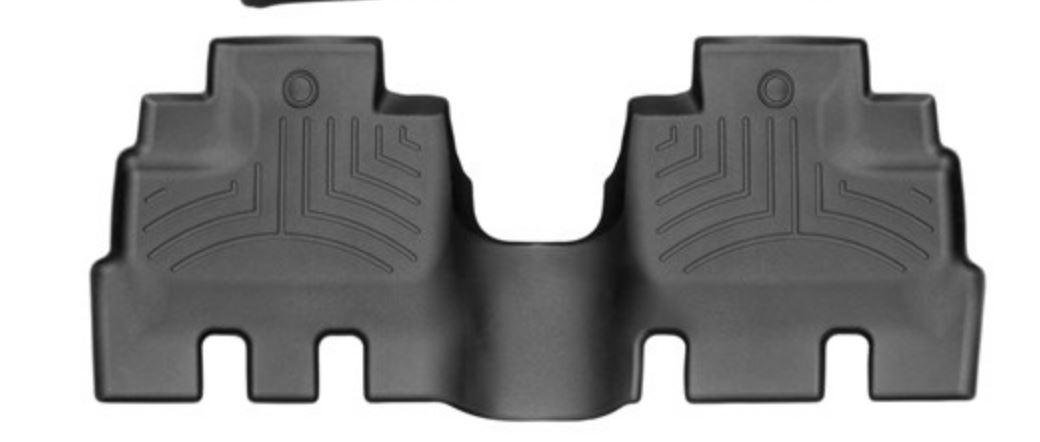 Ковры резиновые WeatherTech Jeep Wrangler JK Unlimited 2014-2018 задние черные фото