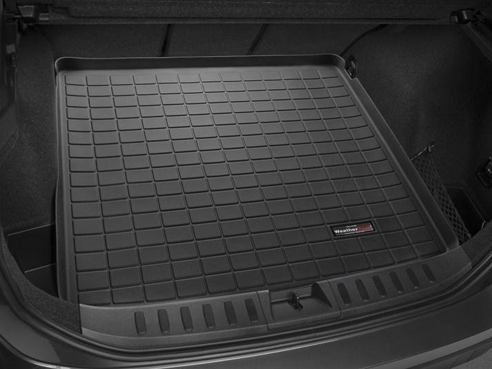 Ковры резиновые WeatherTech BMW X1 2009-2014 в багажник черный фото