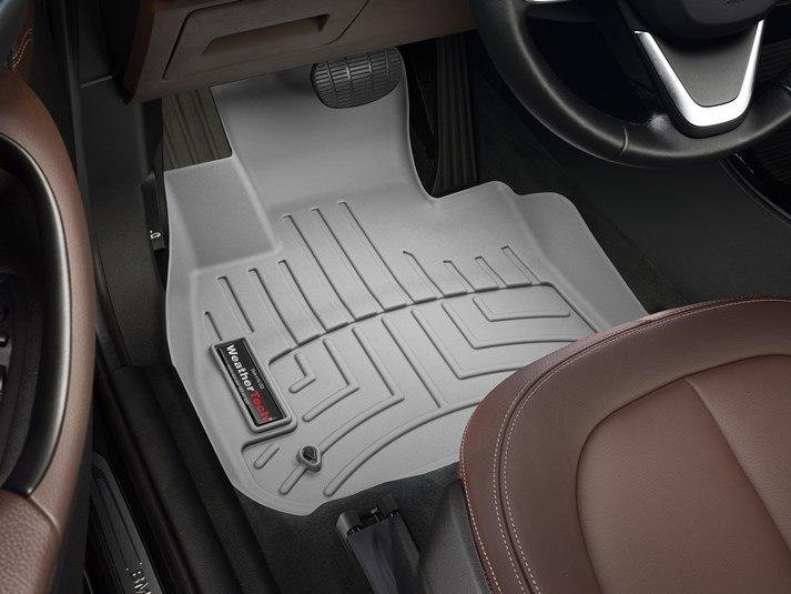 Ковры резиновые WeatherTech BMW X1 2015+ передние серые фото