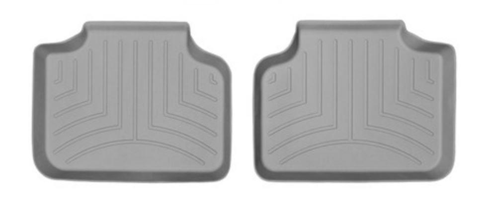 Ковры резиновые WeatherTech BMW X1 2015+ задние серые фото