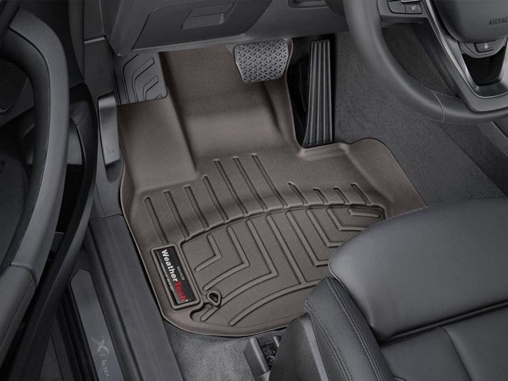 Ковры резиновые WeatherTech BMW X3 (G01) 18+ передние какао фото