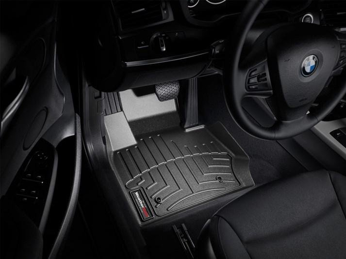 Ковры резиновые WeatherTech BMW X3 2010-2017 передние черные фото