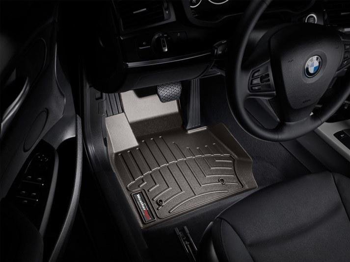 Ковры резиновые WeatherTech BMW X3 2010-2017 передние какао фото