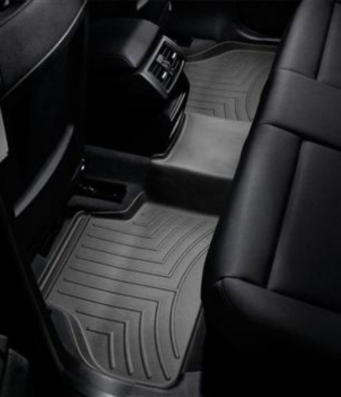 Ковры резиновые WeatherTech BMW X3 2010-2017 задний черный фото