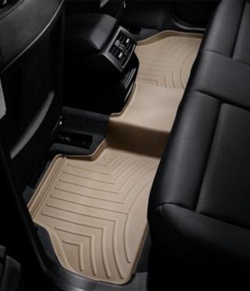 Ковры резиновые WeatherTech BMW X3 2010-2017 задний бежевый фото