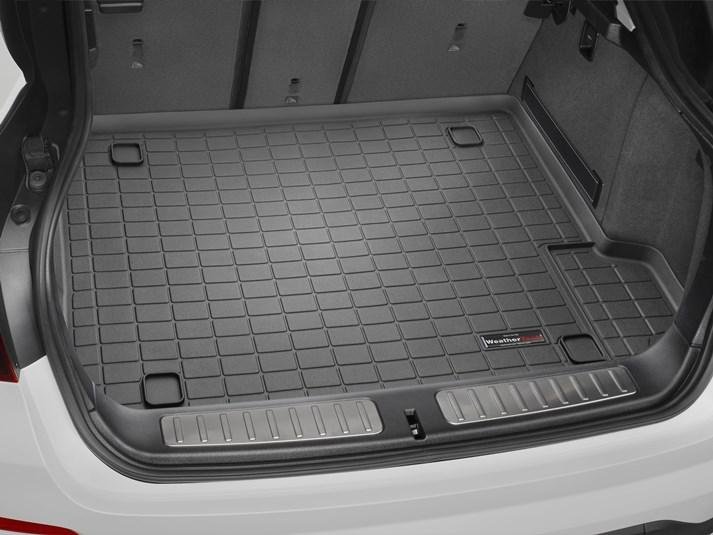 Ковры резиновые WeatherTech BMW X4 2014-2017 в багажник черный фото