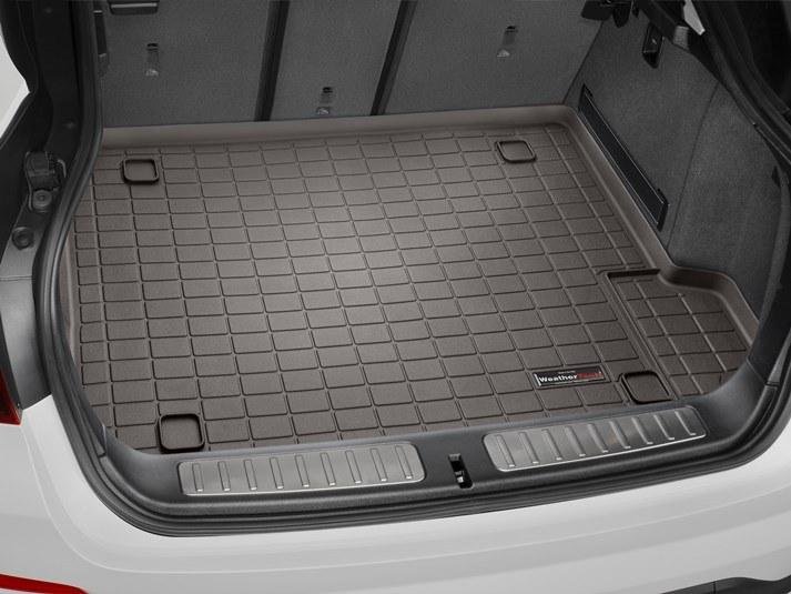 Ковры резиновые WeatherTech BMW X4 2014-2017 в багажник какао фото