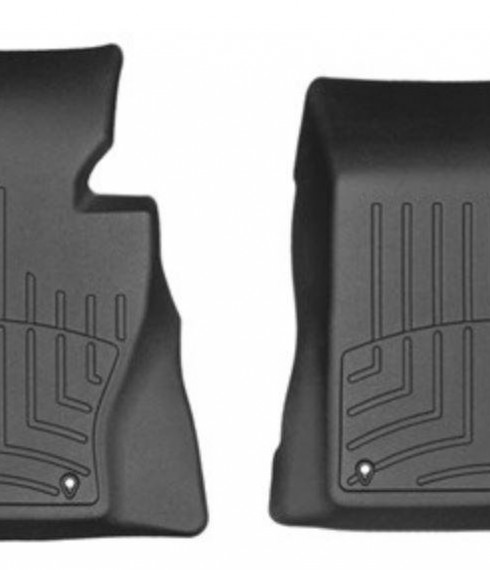 Ковры резиновые WeatherTech BMW X3 2003-2009 передние черные фото