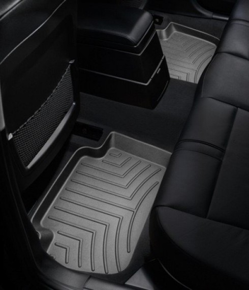 Ковры резиновые WeatherTech BMW X3 2003-2009 задние черные фото