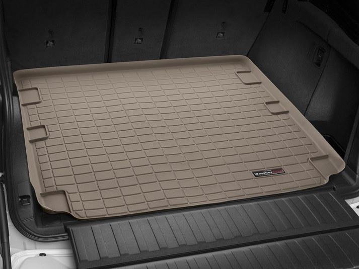 Ковер резиновый WeatherTech BMW X5 (F15) 2014-2018 в багажник бежевый фото