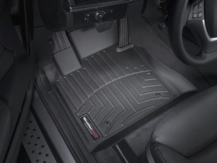 Ковры резиновые WeatherTech BMW X5  2007-2013  передние черные фото