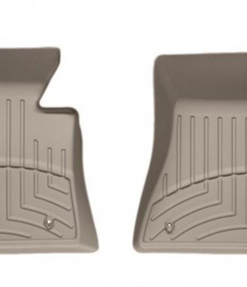 Ковры резиновые WeatherTech BMW X5  2007-2013  передние бежевые фото