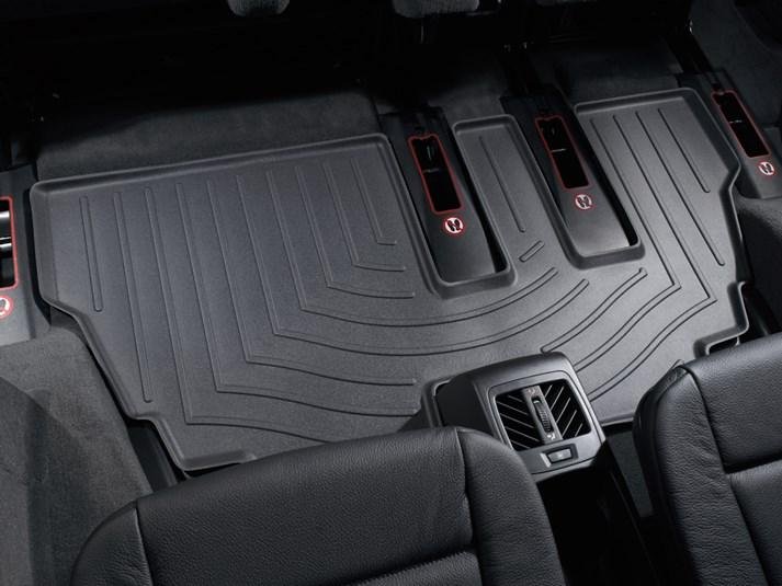 Ковры резиновые WeatherTech BMW X5  2007-2013 третий ряд черный фото