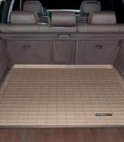 Ковры резиновые WeatherTech BMW X5  2007-2013 в багажник бежевый фото