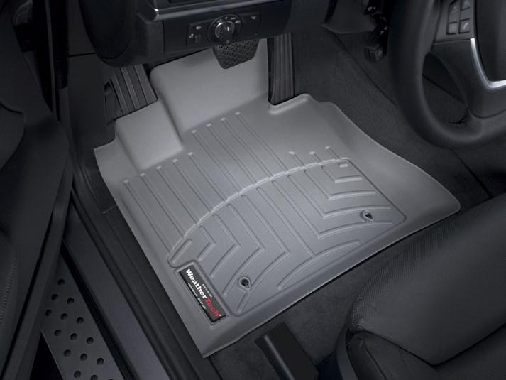 Ковры резиновые WeatherTech BMW BMW X6 2008-2014 передние серые фото