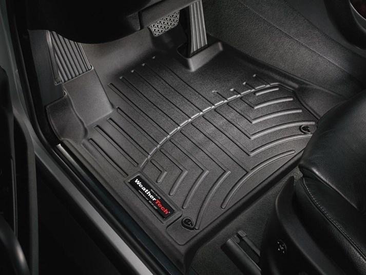 Ковры резиновые WeatherTech BMW X5  2000-2006  передние черные фото