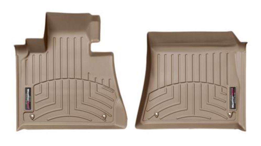 Ковры резиновые WeatherTech BMW X5  2000-2006  передние бежевые фото