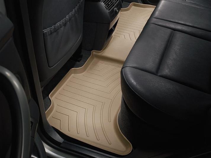 Ковры резиновые WeatherTech BMW X5  2000-2006  задний бежевый фото