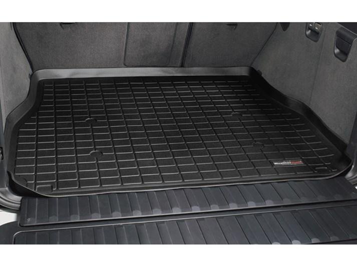 Ковры резиновые WeatherTech BMW X5  2000-2006  в багажник черный фото