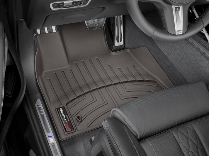 Ковры резиновые WeatherTech BMW X6 2019+  передние какао фото