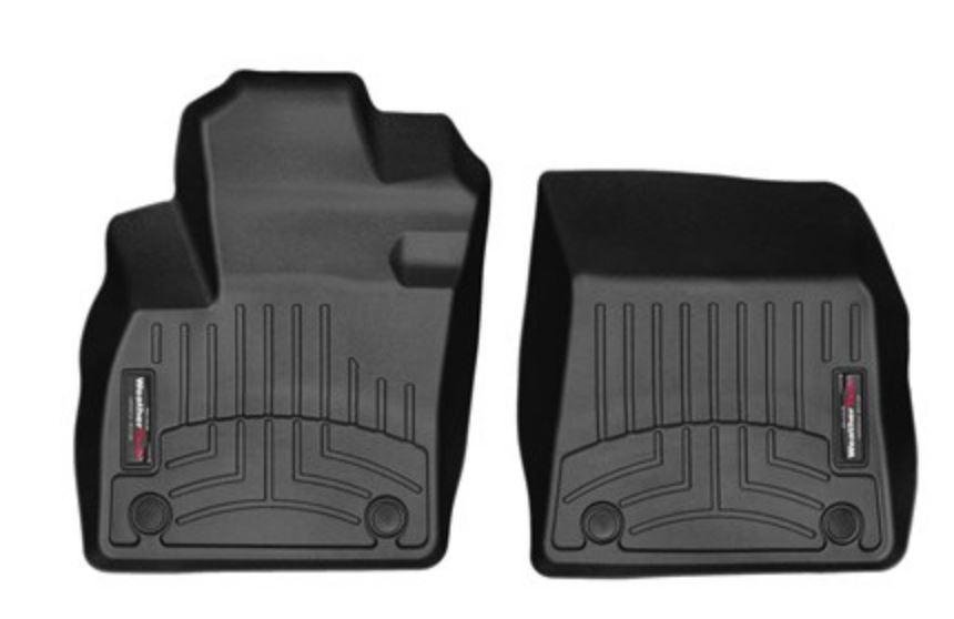 Ковры резиновые WeatherTech Volvo XC40 2018+  передние черные фото