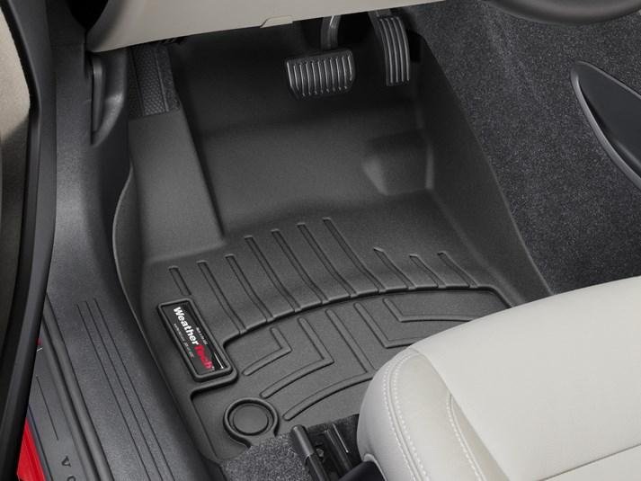 Ковры резиновые WeatherTech Volvo XC40 2018+  передние черные фото