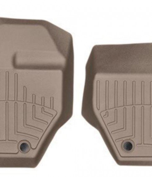 Ковры резиновые WeatherTech Volvo XC60 2008-2017 передние бежевые фото