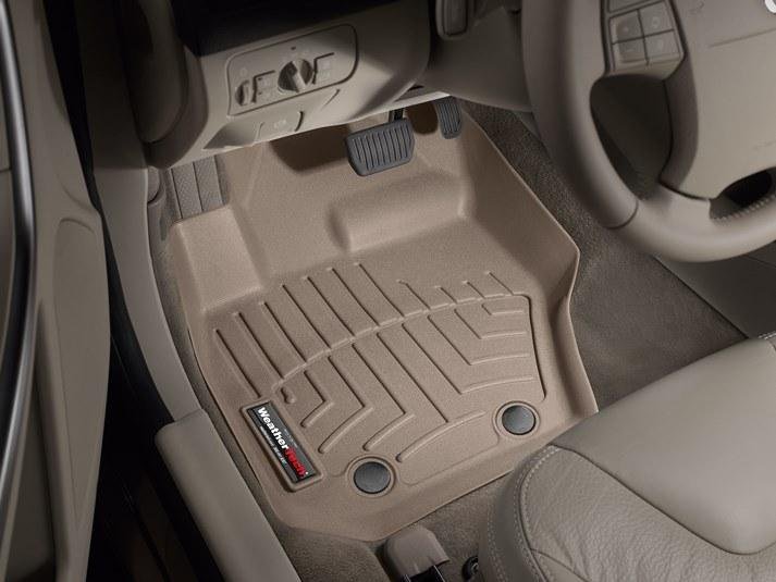 Ковры резиновые WeatherTech  Volvo S60 2011-2018 передние бежевые фото